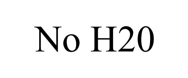 Trademark Logo NO H20