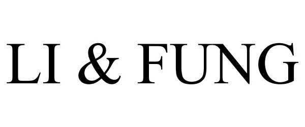 Trademark Logo LI &amp; FUNG