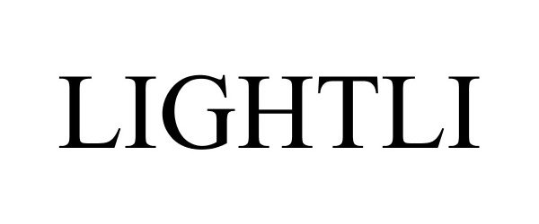 Trademark Logo LIGHTLI