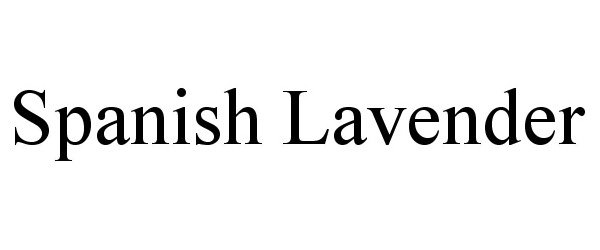 Trademark Logo SPANISH LAVENDER