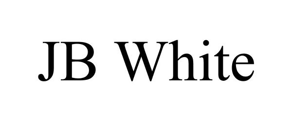 Trademark Logo JB WHITE