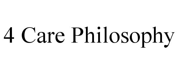  4 CARE PHILOSOPHY