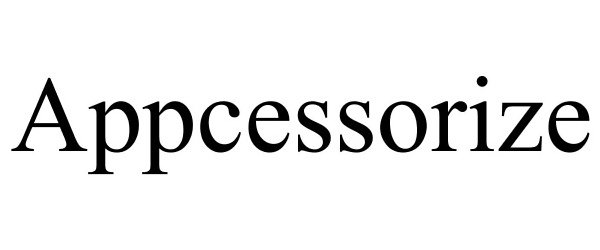 Trademark Logo APPCESSORIZE