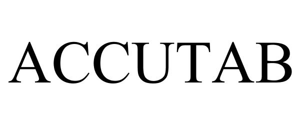 Trademark Logo ACCUTAB