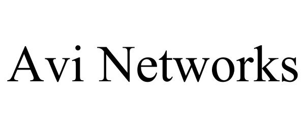 Trademark Logo AVI NETWORKS