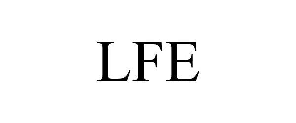 Trademark Logo LFE