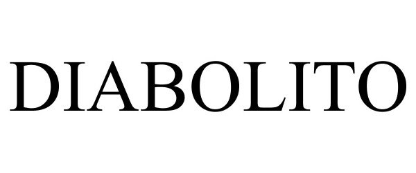 Trademark Logo DIABOLITO