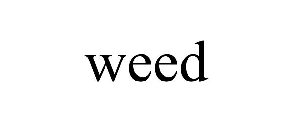 Trademark Logo WEED
