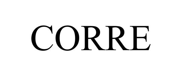 Trademark Logo CORRE