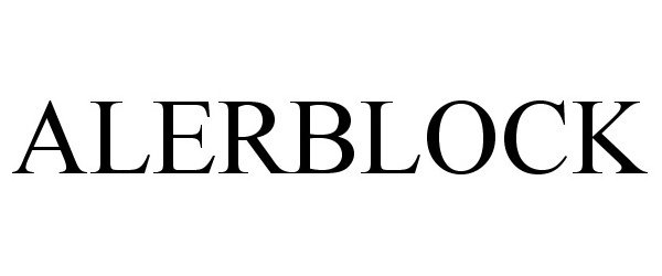 Trademark Logo ALERBLOCK