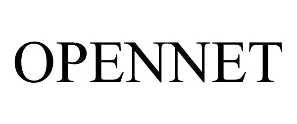 Trademark Logo OPENNET