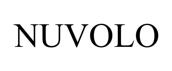 Trademark Logo NUVOLO