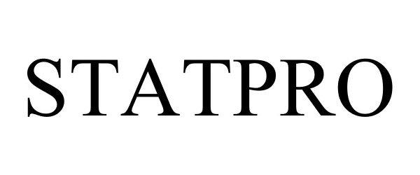 Trademark Logo STATPRO
