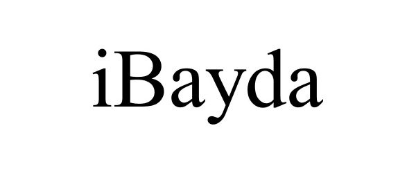 Trademark Logo IBAYDA