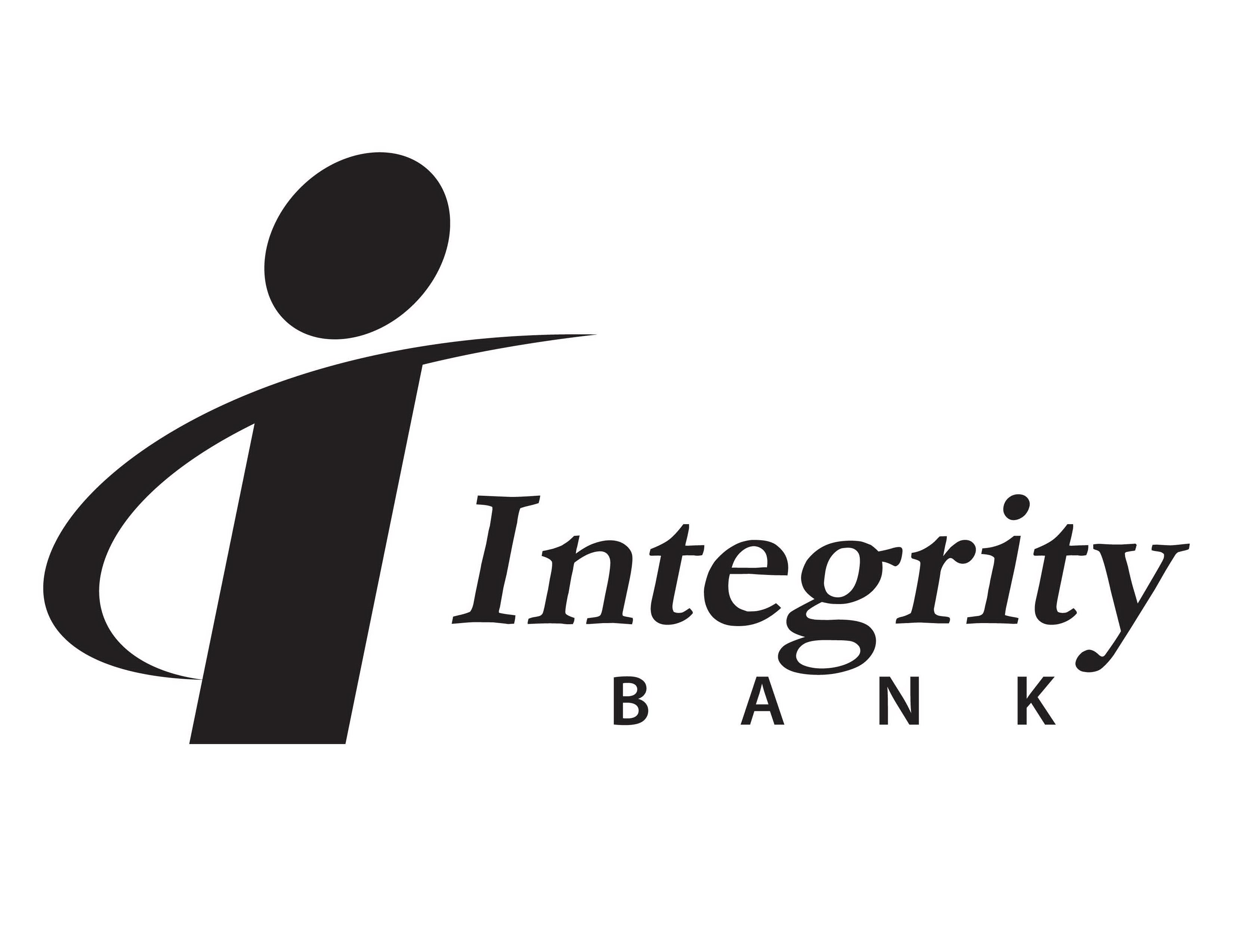  I INTEGRITY BANK