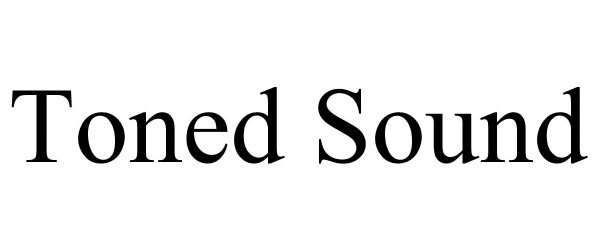 Trademark Logo TONED SOUND