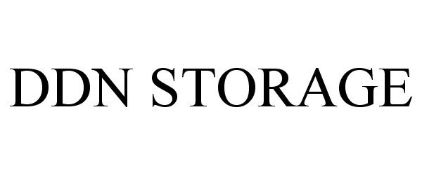 Trademark Logo DDN STORAGE