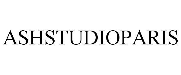 Trademark Logo ASHSTUDIOPARIS