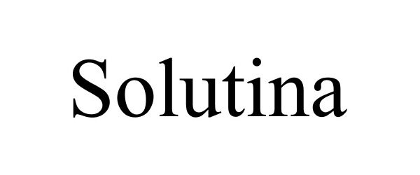 Trademark Logo SOLUTINA