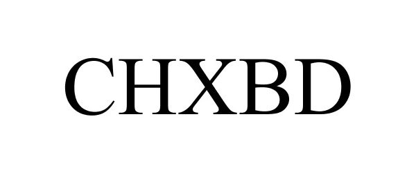 Trademark Logo CHXBD