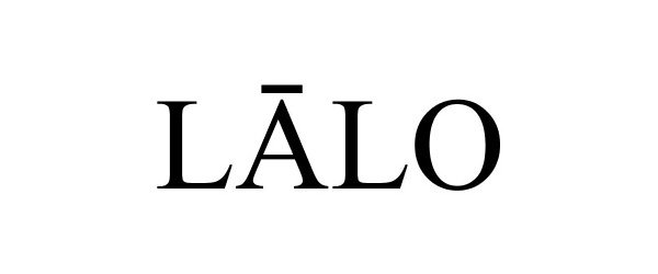 Trademark Logo LALO