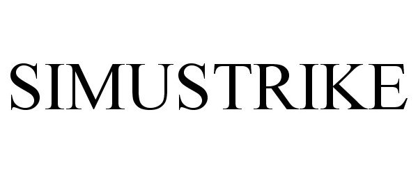 Trademark Logo SIMUSTRIKE