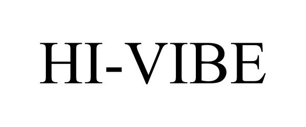 Trademark Logo HI-VIBE