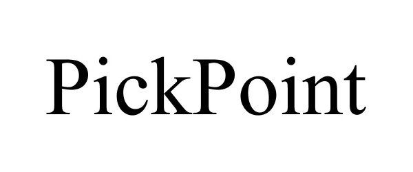 Trademark Logo PICKPOINT