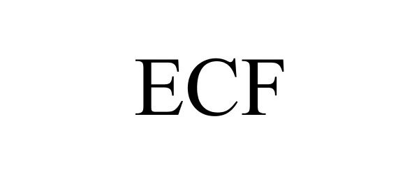 Trademark Logo ECF