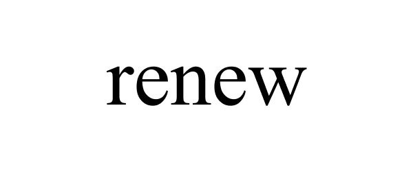  RENEW