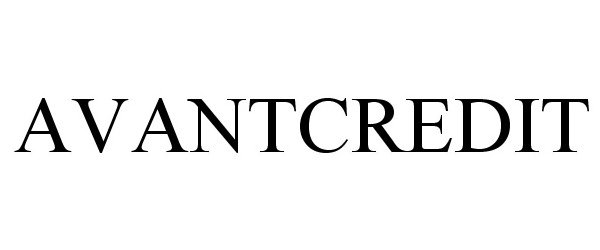 Trademark Logo AVANTCREDIT