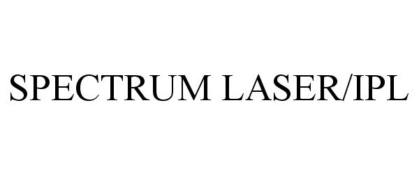 Trademark Logo SPECTRUM LASER/IPL