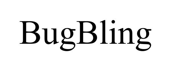 Trademark Logo BUGBLING