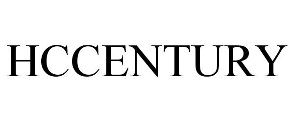 Trademark Logo HCCENTURY