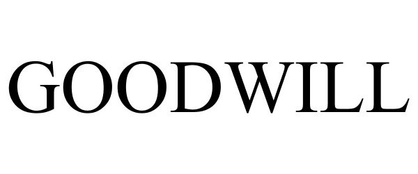 Trademark Logo GOODWILL