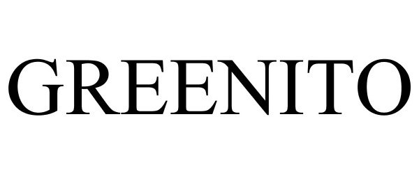 Trademark Logo GREENITO