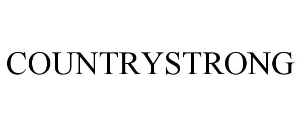 Trademark Logo COUNTRYSTRONG