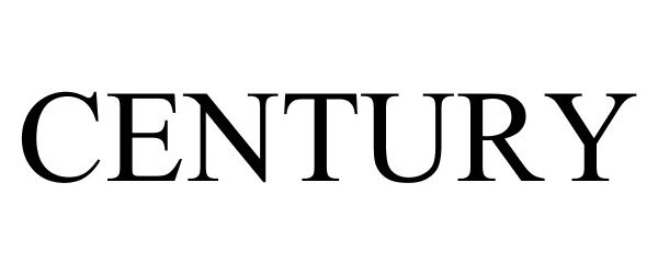 Trademark Logo CENTURY