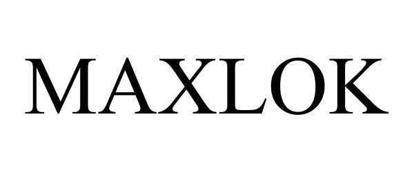 Trademark Logo MAXLOK