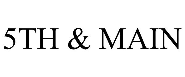 Trademark Logo 5TH & MAIN