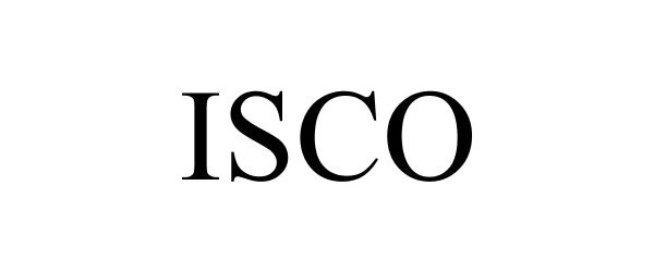 Trademark Logo ISCO