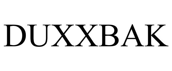 Trademark Logo DUXXBAK