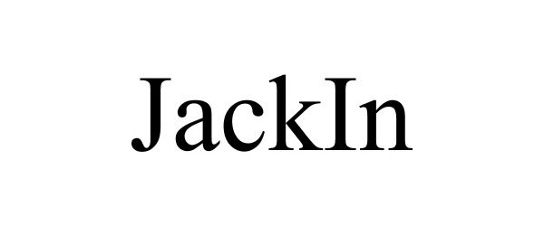 Trademark Logo JACKIN