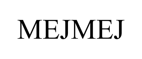 Trademark Logo MEJMEJ