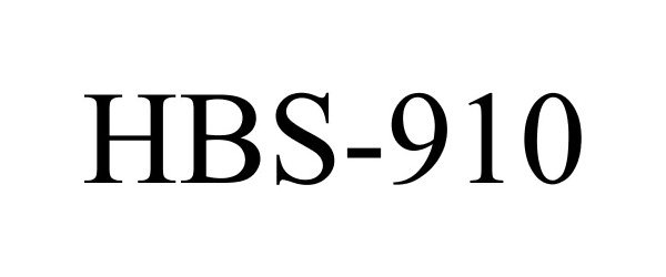  HBS-910