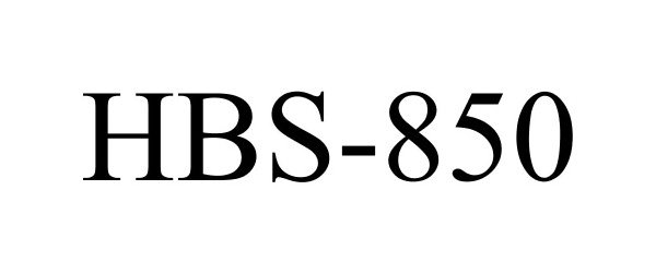  HBS-850