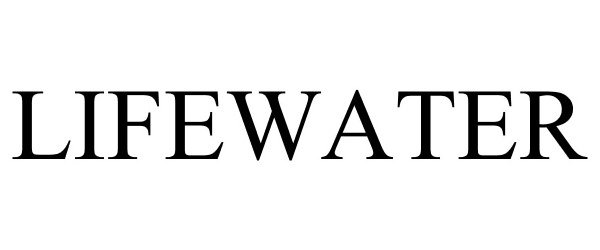 Trademark Logo LIFEWATER