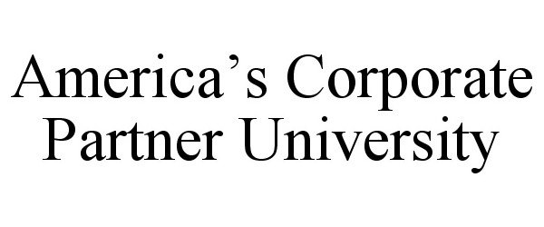  AMERICA'S CORPORATE PARTNER UNIVERSITY