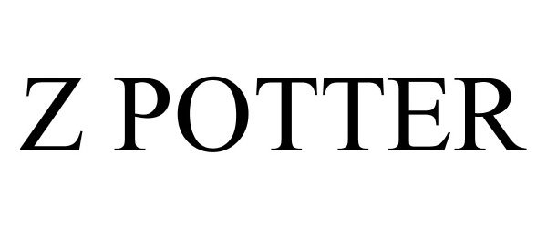 Trademark Logo Z POTTER