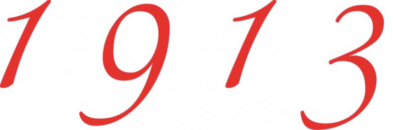 Trademark Logo 1913